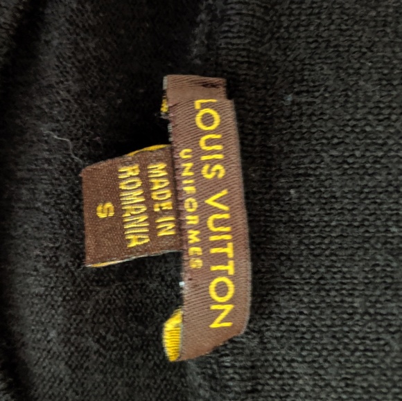 Vintage Black Louis Vuitton Wool Sweater - Picture 4 of 6